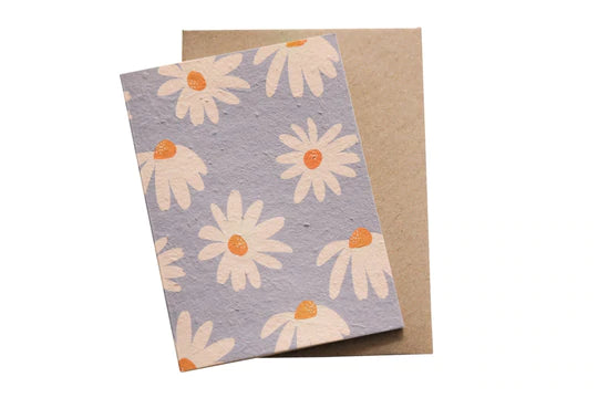 Periwinkle Posey Card.