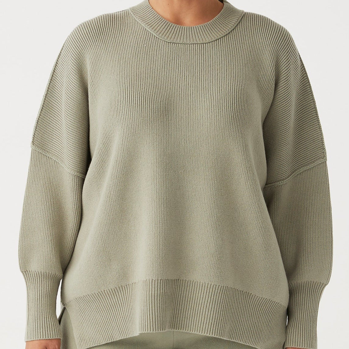 Harper Organic Sweater Sage
