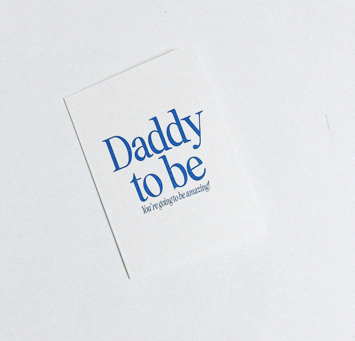 La Terre Press Daddy To Be