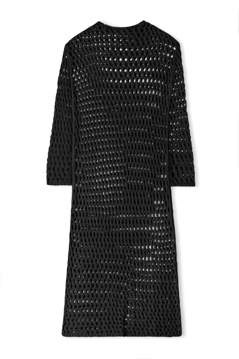 Crochet Dress Black