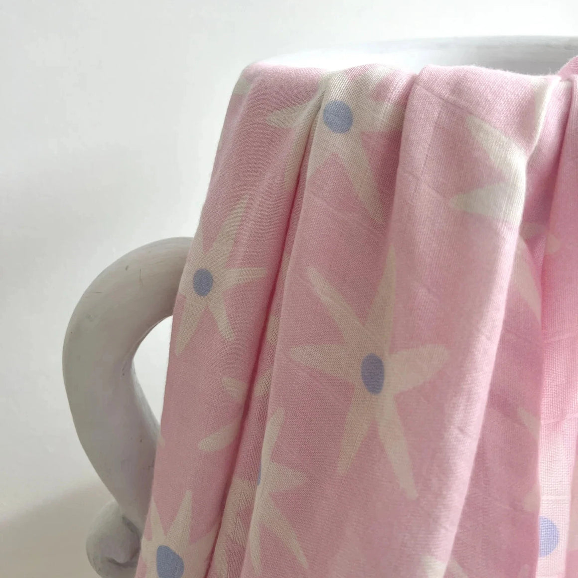 Bamboo Cotton Star Lily Swaddle