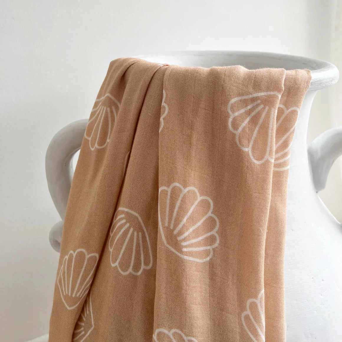 Bamboo Cotton Sea Shell Swaddle