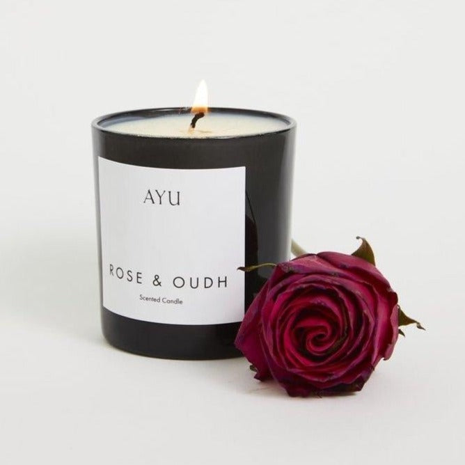 Ayu Candle Rose & Oudh