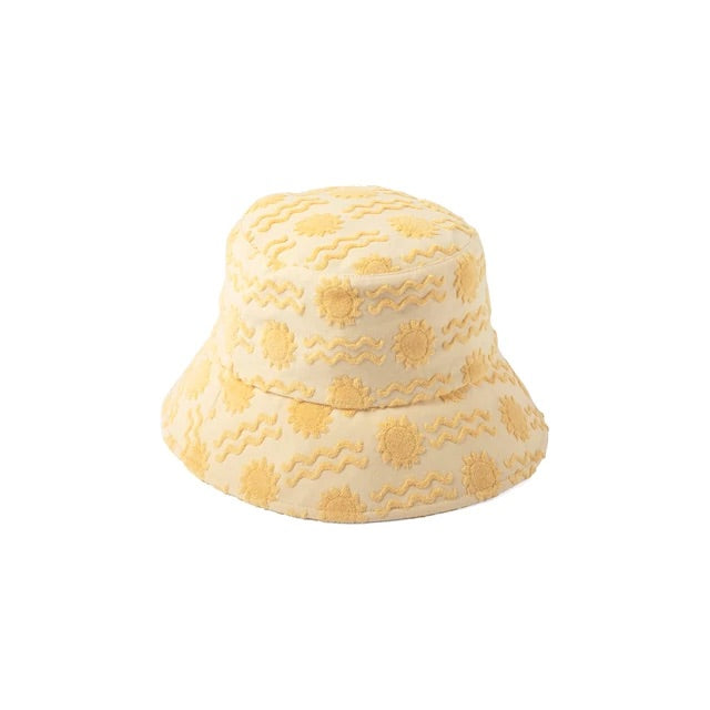 Wave Bucket Hat Summer of Sun Terry