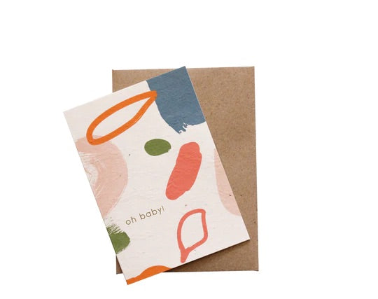 Hello Petal - Oh Baby Plantable Card