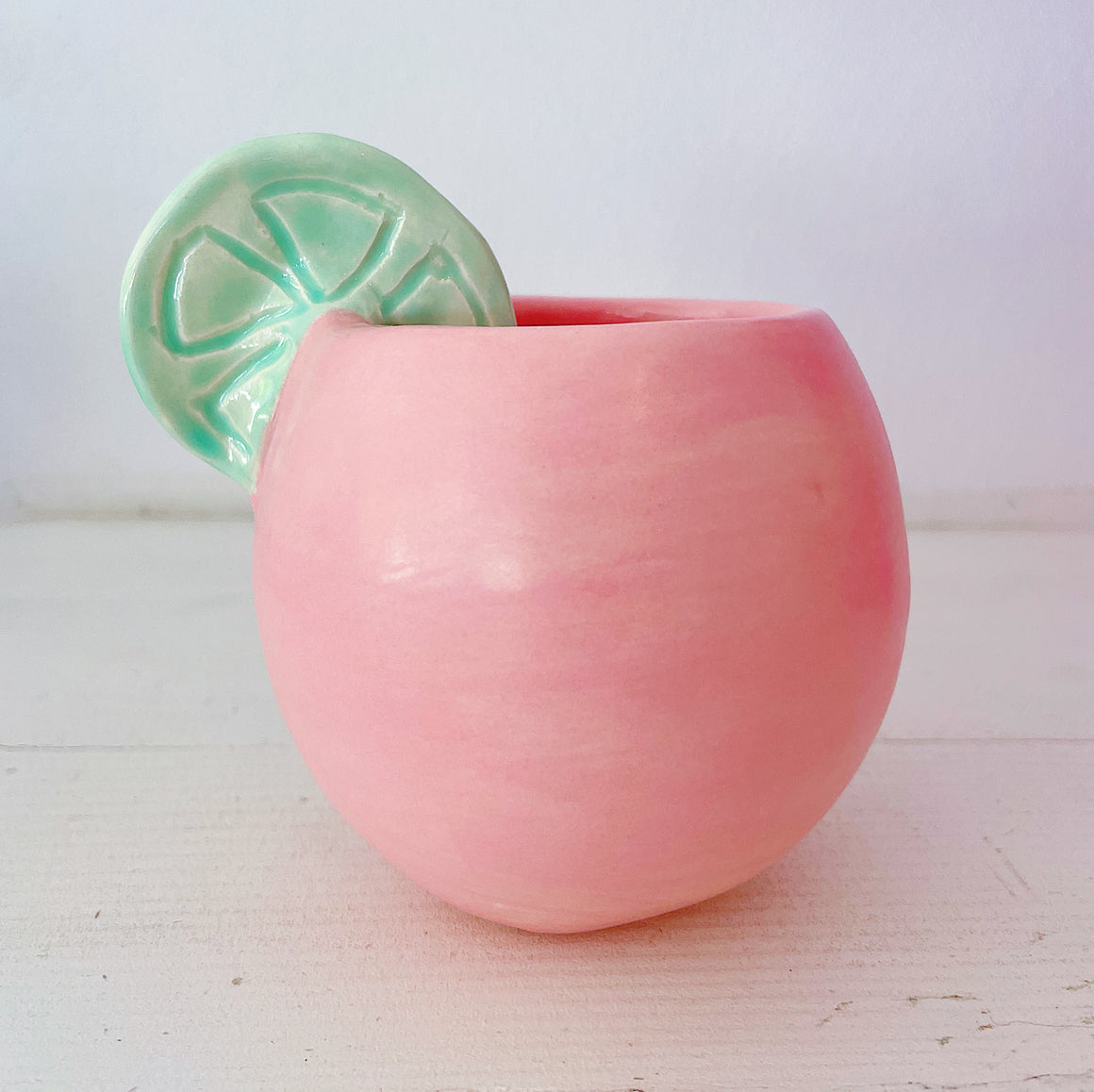 Lime Tumbler Pink